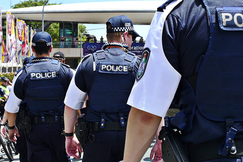 Queensland Police officers